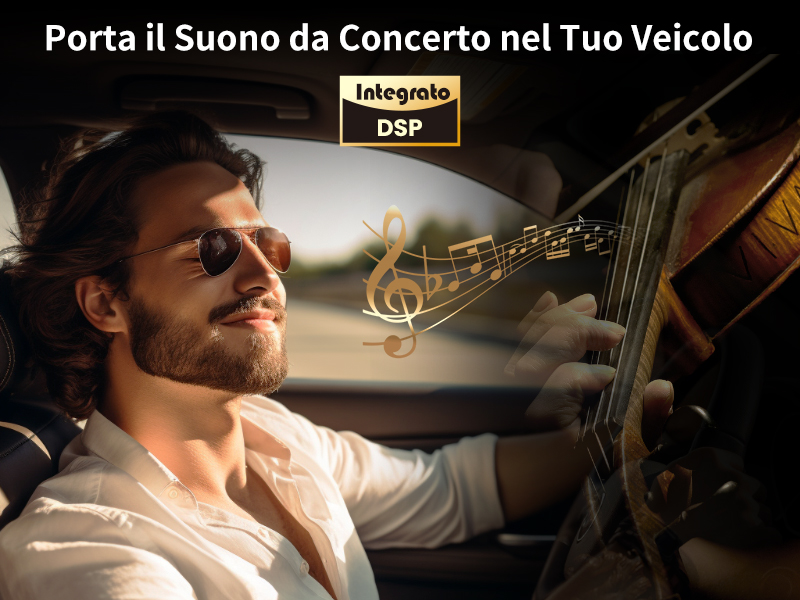 Porta il Suono da Concerto nel Tuo Veicolo - DSP Integrato