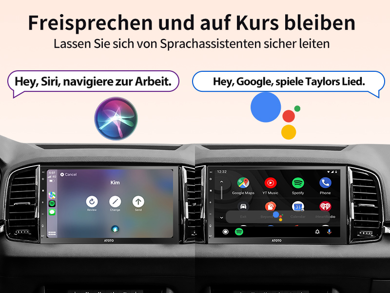 Freisprechen und auf Kurs bleiben