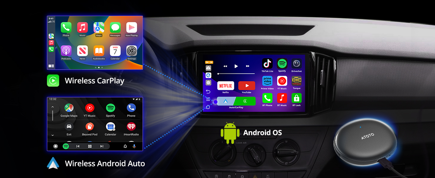 Wireless Android Auto Adapter