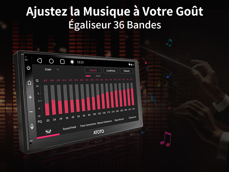 Ajustez la Musique à Votre Goût - Égaliseur 36 Bandes