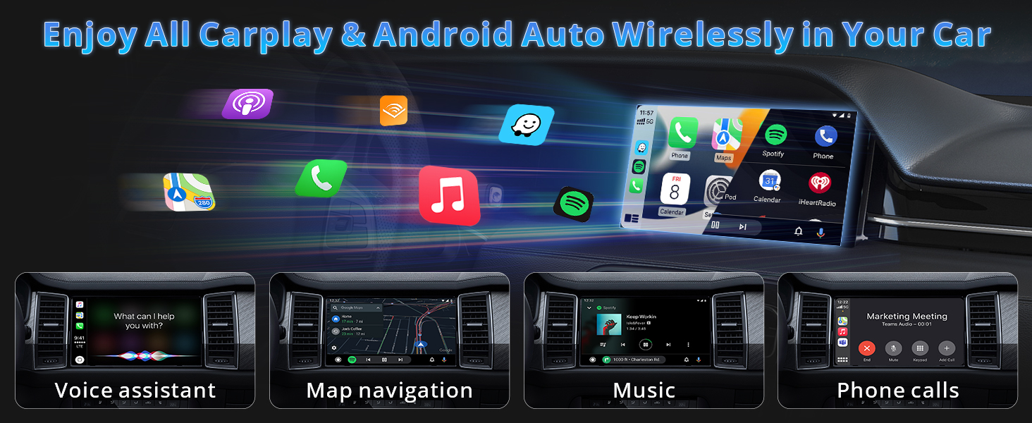 wireless carplay adapter iphone