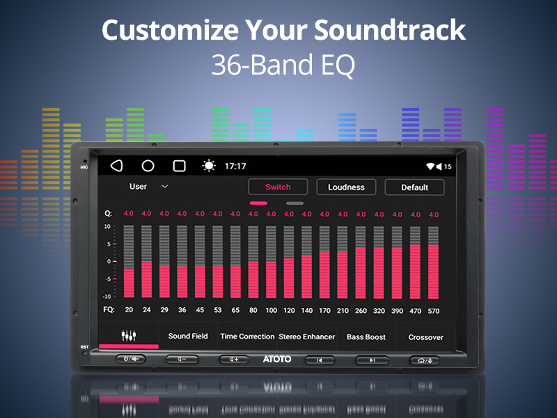 A6G2A7PL touchscreen car stereo