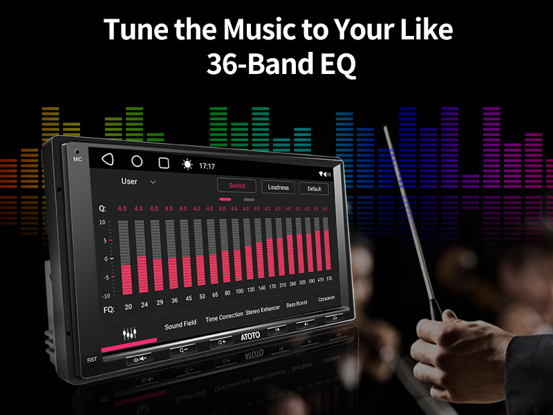 Tune the Music to Your Like - 36-Band EQ