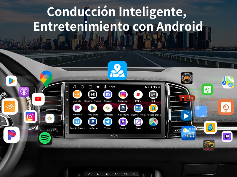 Conduce Inteligente, Mantente Entretenido con Android