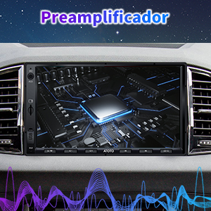 CAR STEREO WITH PREAMPLIFIER