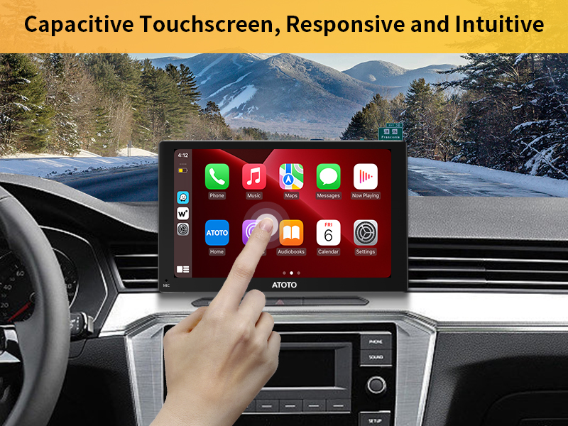 5-touch on-cell capacitive touchscreen